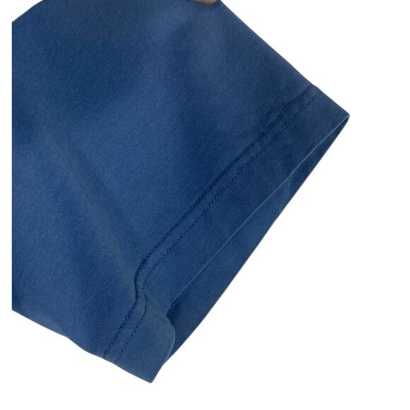 Men's Uniqlo NYC Pop Icon Blue T-shirt Basquiat Dinosaur art  Medium 100% Cotton - Picture 4 of 8